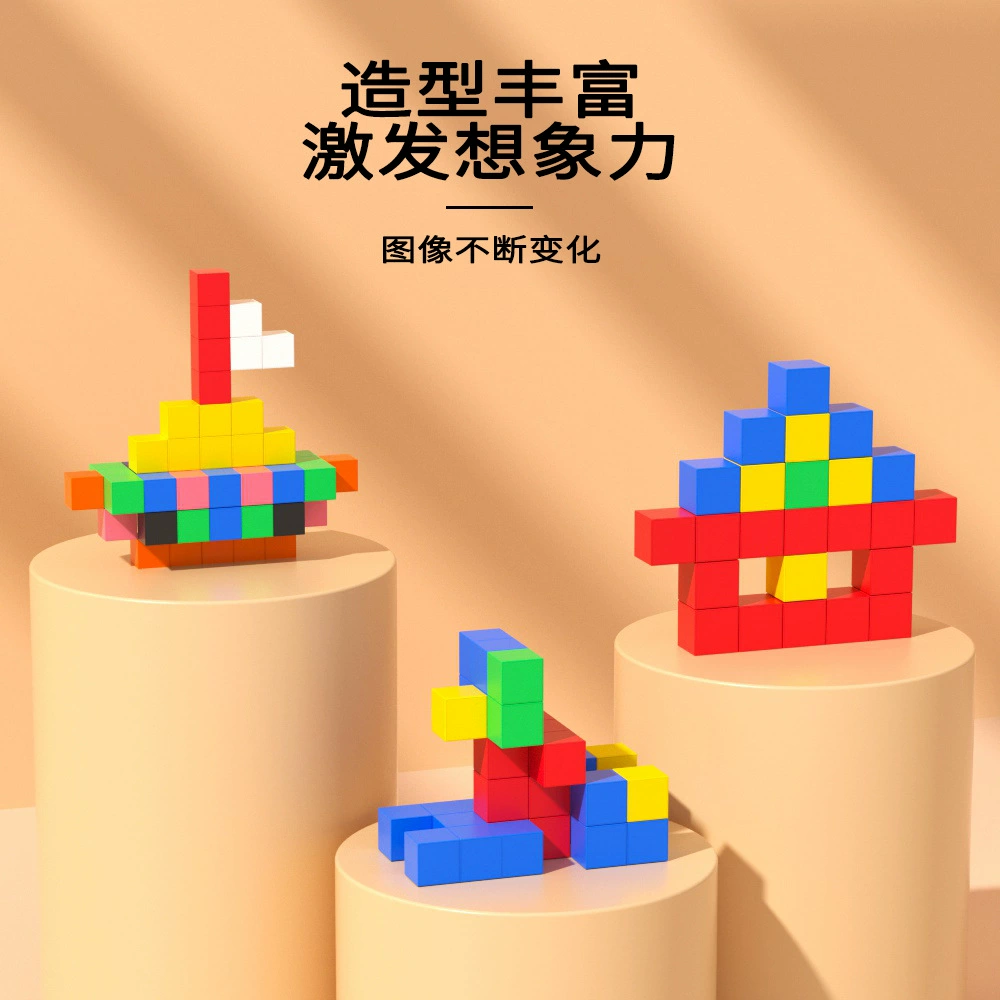 (Cross-border trading), magnetic square three dimensional constructor, Russia, early education