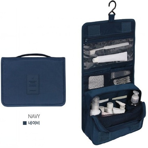 Travel hook storage shower bag foldable makeup bag shoulder carry organizer bag storage bag