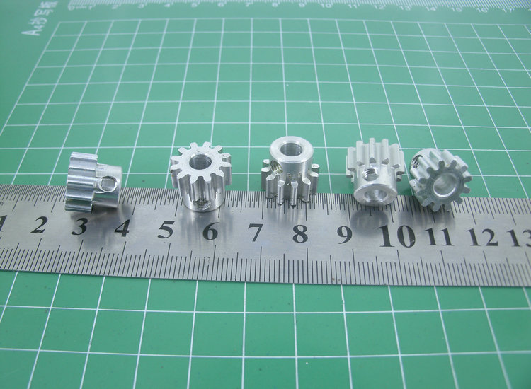 马达主齿台阶1模12-33齿7075铝齿轮越野短卡大脚车攀爬车齿轮