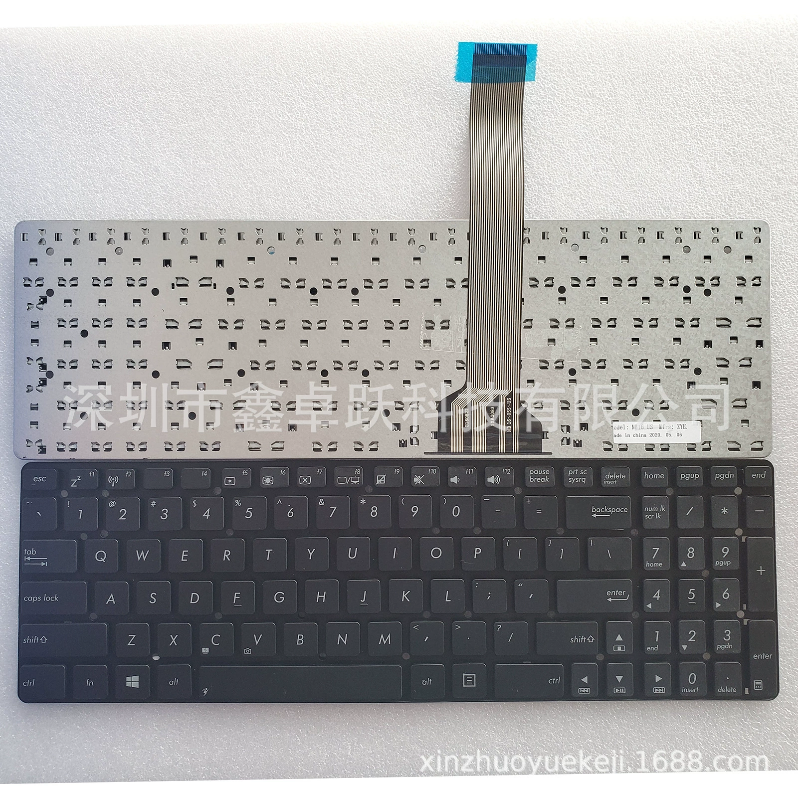 Asus, совместимая клавиатура, A751, A75, 75A, X751