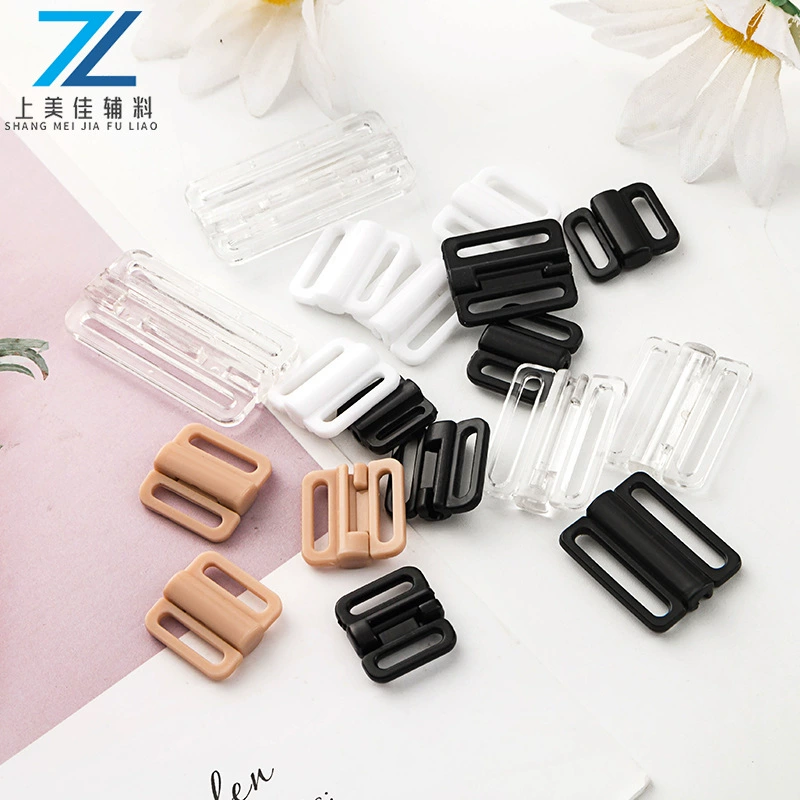 Пластиковая прозрачная передняя пряжка нижнее белье регулируемая пряжка застежка купальник плечевой ремень застежка бюстгальтер пряжка фабрика прямых продаж может быть окрашена