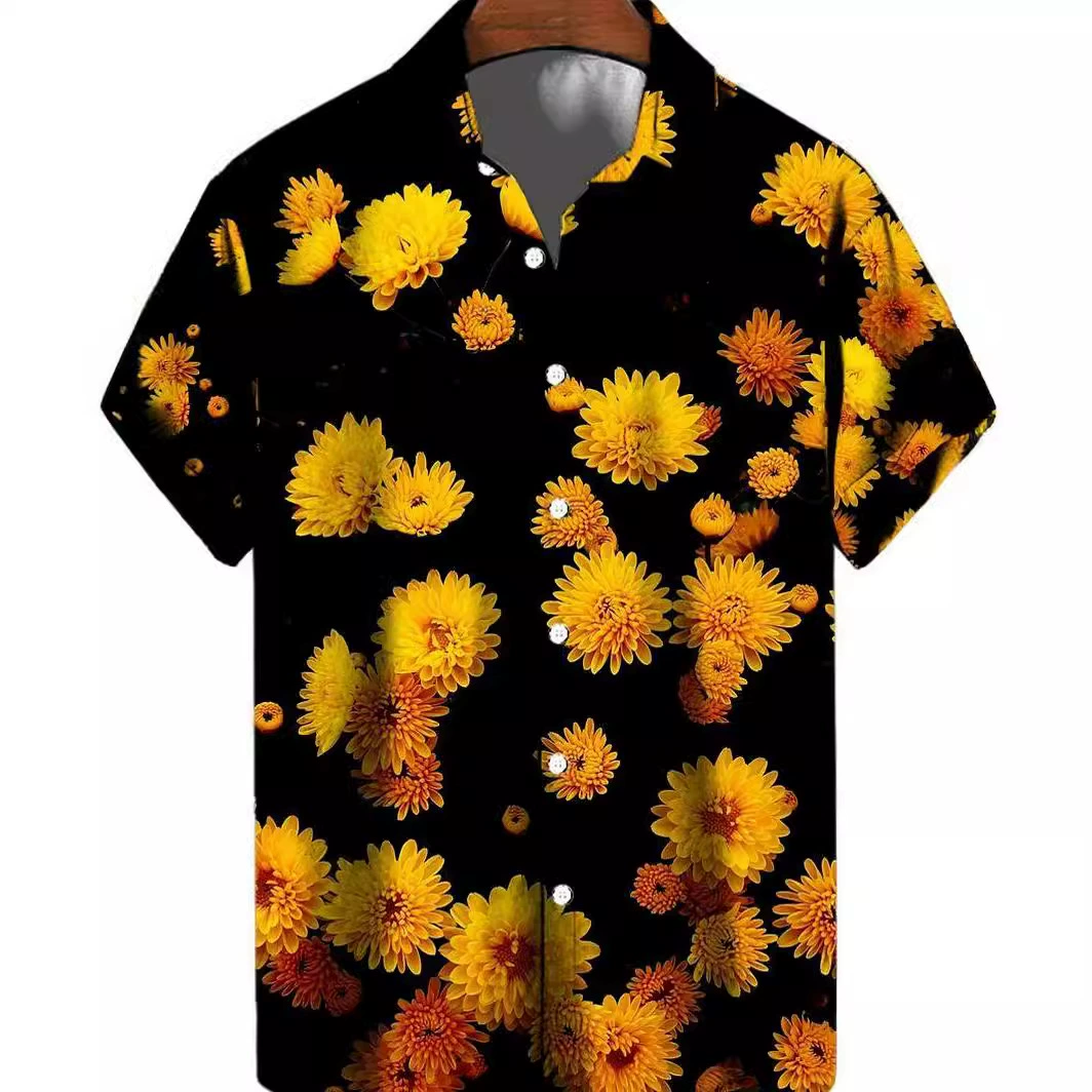 Мужская 3D-печать мода с коротким рукавом с v-образным вырезом рубашка, мужская летняя одежда, повседневная графика топ