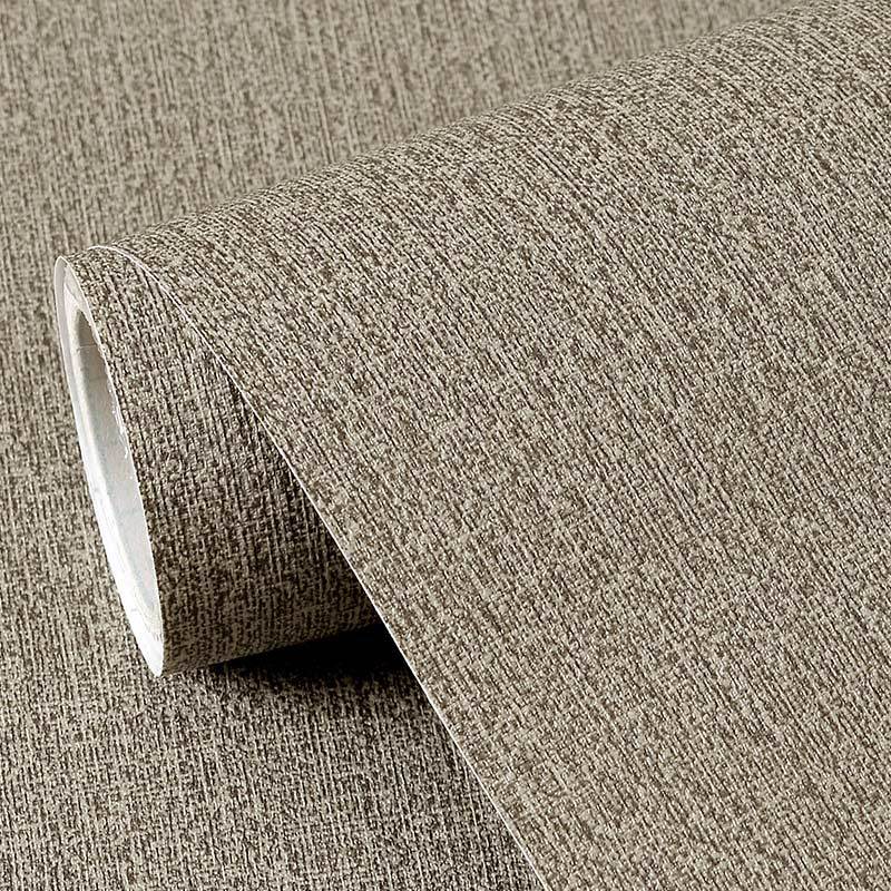 Papel pintado impermeable grueso autoadhesivo papel pintado de lino de color sólido autoadhesivo sala de estar dormitorio Fondo pared papel pintado de lino