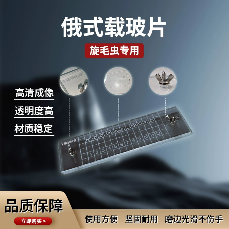 24-сетчатые предметные стекла для российского предметного стекла для трихинелл