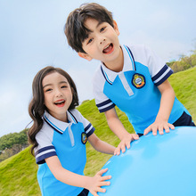 幼儿园园服夏装幼儿园校服套装小学生班服批发短袖老师运动服团购