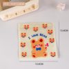 Cute sealed bag, compact container, small pack, South Korea, with little bears