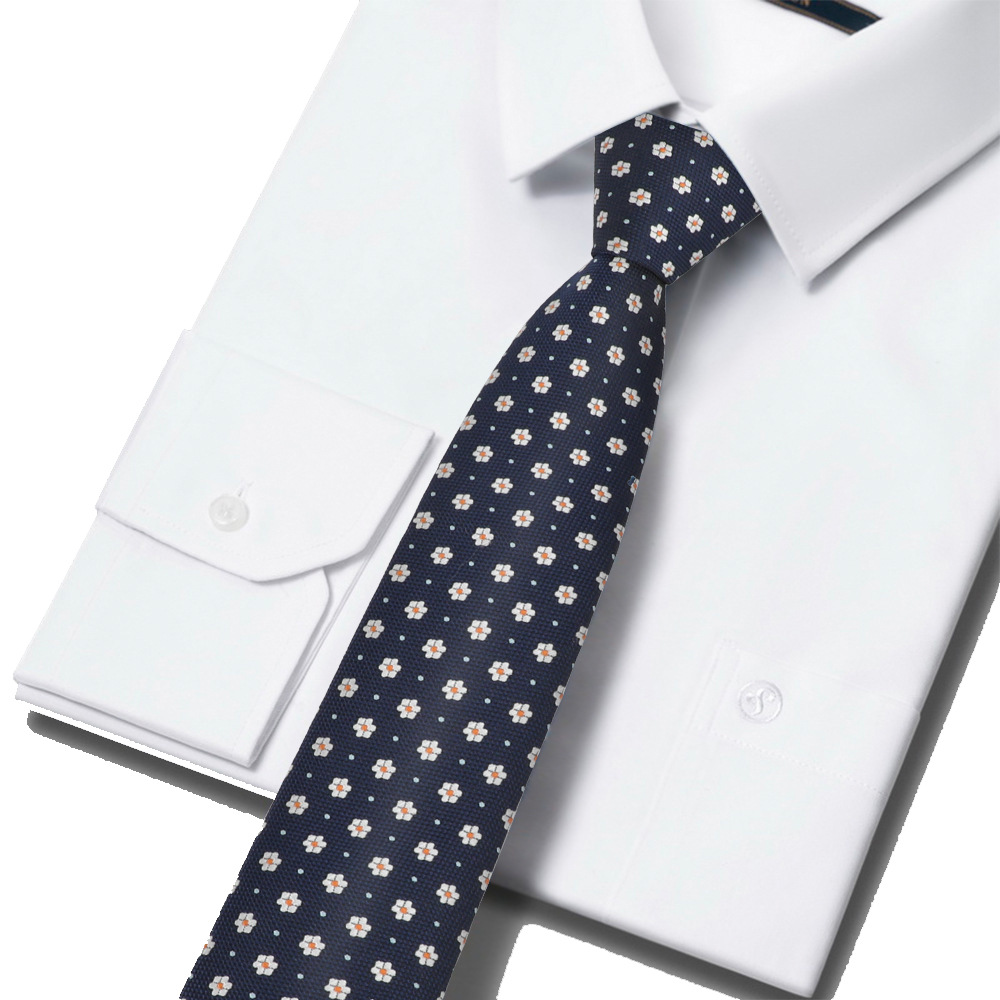 2023 nueva corbata de poliéster 6cm corbata casual de negocios de poliéster casual de negocios para hombres en stock al por mayor