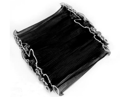 Flower Shadow estilo coreano Pearl spray hilo de malla de embalaje de flores malla hilo plisado material de envoltura de flores suministros de la tienda de flores