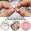 Acrylic beads with letters, accessory, 4×7mm, English, suitable for import