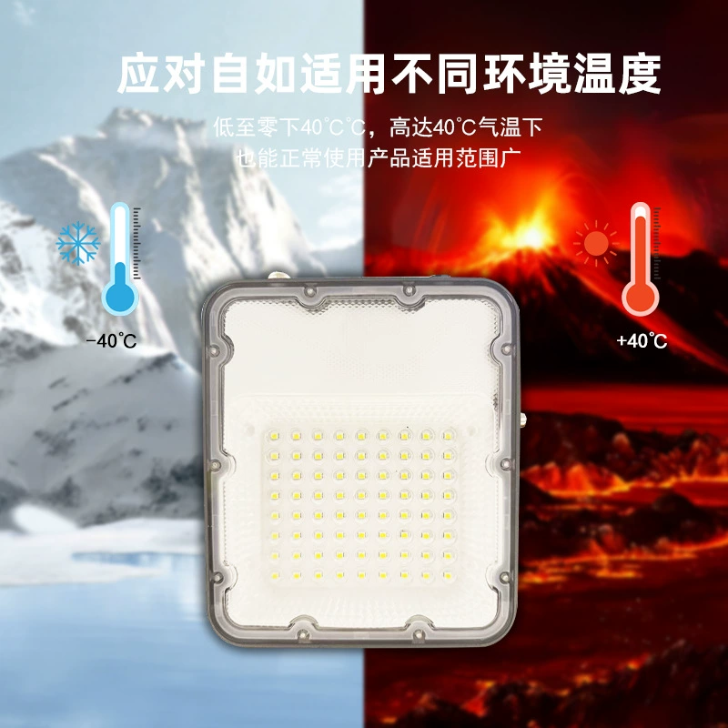 LED промышленная портативная прожекторная лампа для путешествий, 50Вт