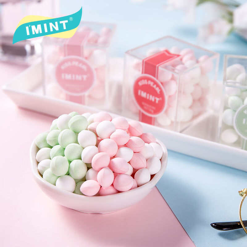 Yimex IMINT Body Candy Student Kissing Candy Flavor Sugar-Free Mint Candy Breath Fresh kiss Candy