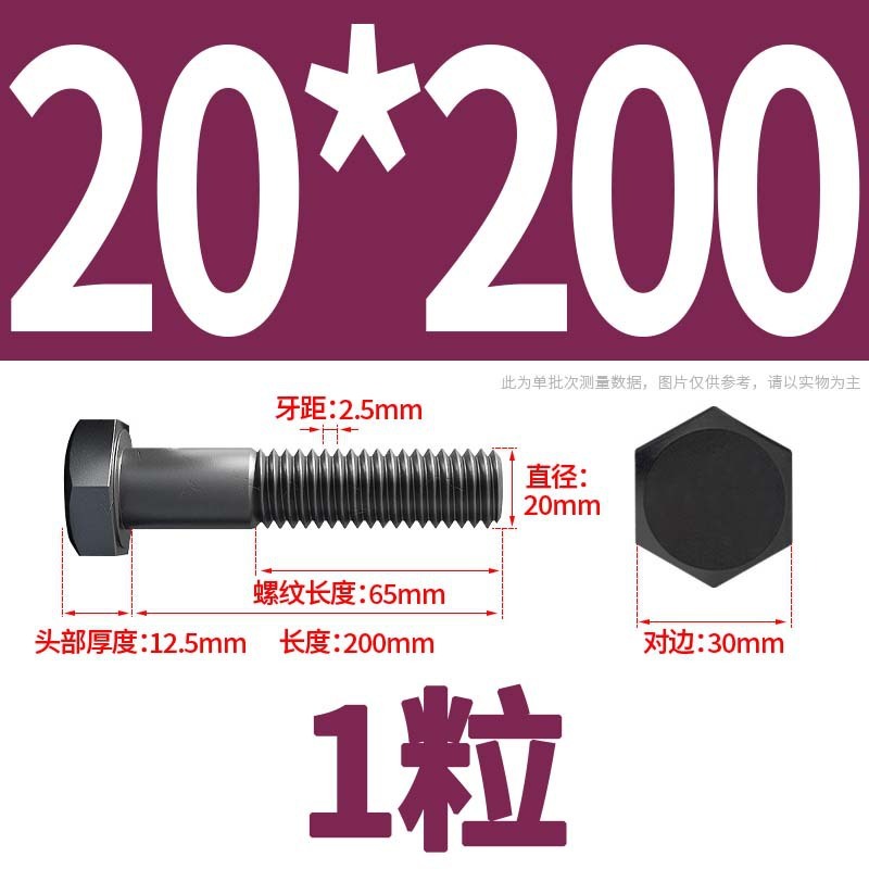 12.9級高強度外六角ねじナット大全延長ボルトねじM4M5M6M8-M24|undefined