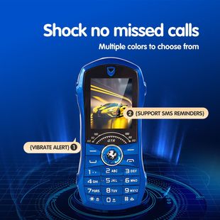 Hot selling mini personalized mobile phone sports car shape mobile phone kids student mobile phone cross border in stock low price mobile phone