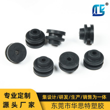 灯具过线圈保护密封环2.54mm穿线保护塞防尘防蚊虫护线套护线圈