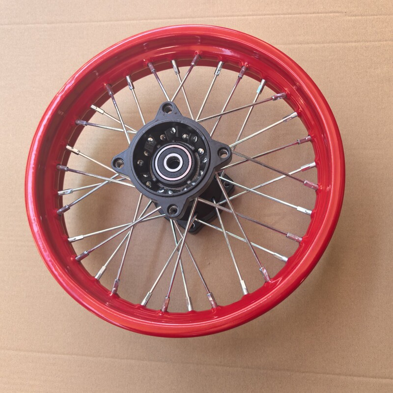 Supply Off-Road Motorcycle Accessories Wheel Hub Rim 1.9x12inch Rear Hub Rim Shaft Hole 15Mm/12Mm