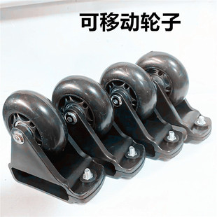 Reinforced Thickened Wheels Telescopic Ladder Accessories Spare Parts Foldable Universal Wheels Anti-Slip Bamboo Joint Ladder Pulley Wheels