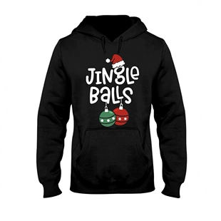 Худи с капюшоном и рождественским принтом Chest Nuts Jingle Ball размеры EU/US