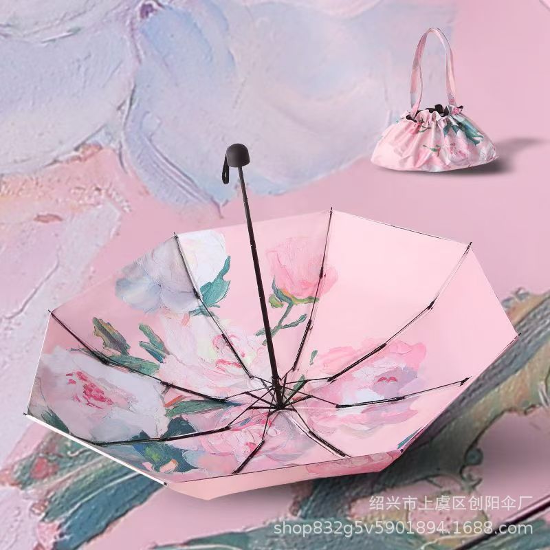 【핑크 모란】더블 레이어 50% off 무료 클라우드 백