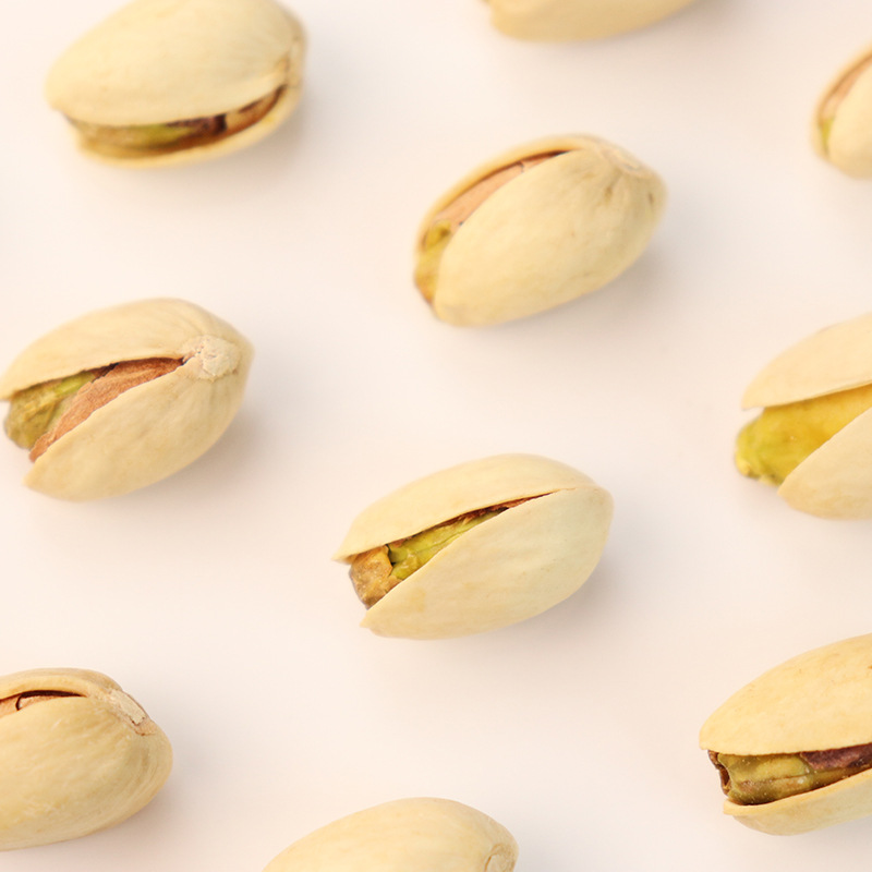 Salted Roasted Happy Almonds, Natural Color, Naturally Opened Nuts, 180g, Office Leisure Snack Wholesale Dried Fruits