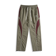 2023秋季新款休闲运动裤宽松型可机洗透气百搭系绳门襟卫裤男