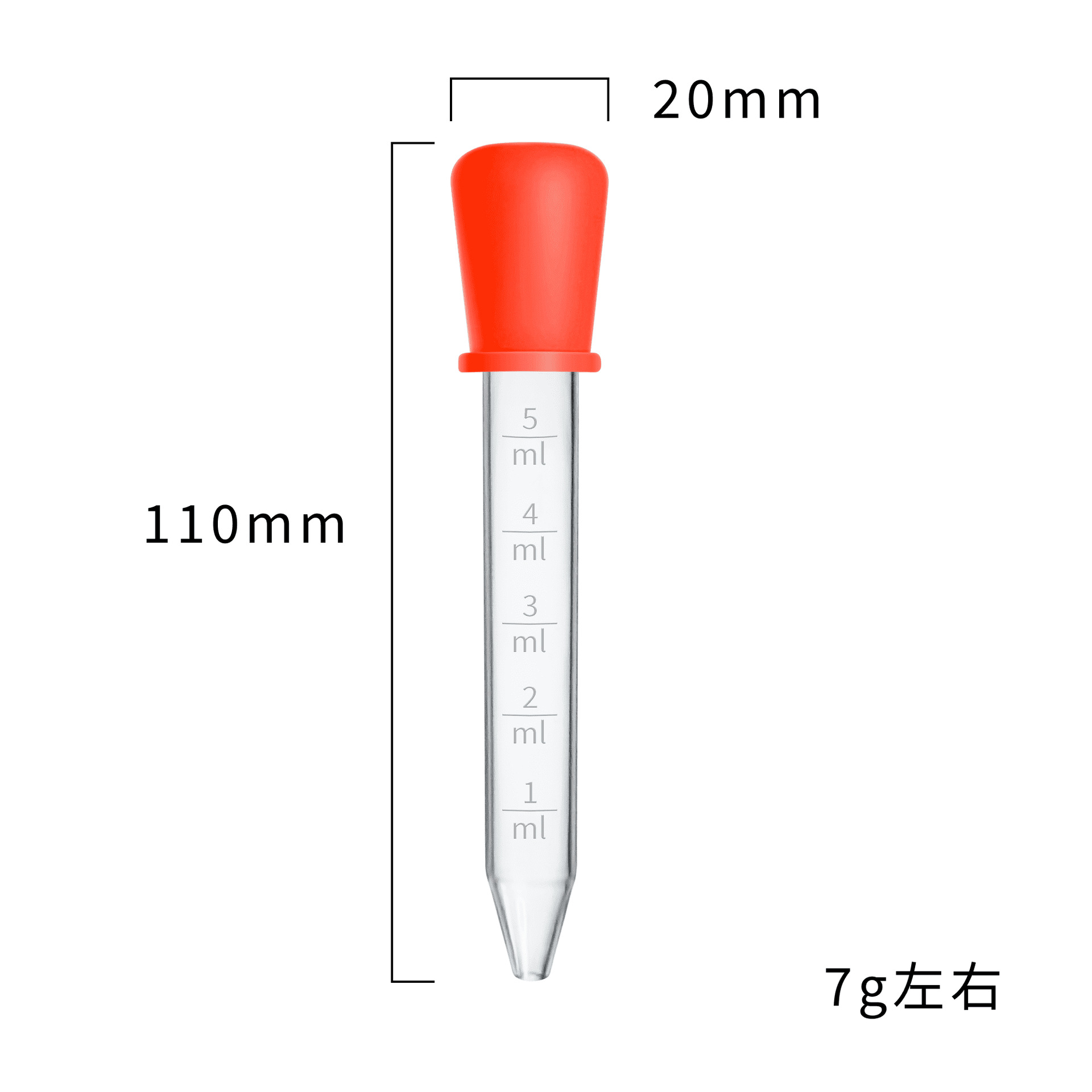 Direct Manufacturer Sales Silicone Dropper Baby Medicine Dispenser 5ml Food-Grade Silicone PP Sipper Baby Pet Anti-Choking