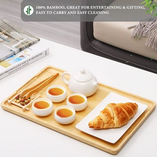厂家直销家用收纳盘全楠竹托盘简约环保酒店水果盘茶水托盘