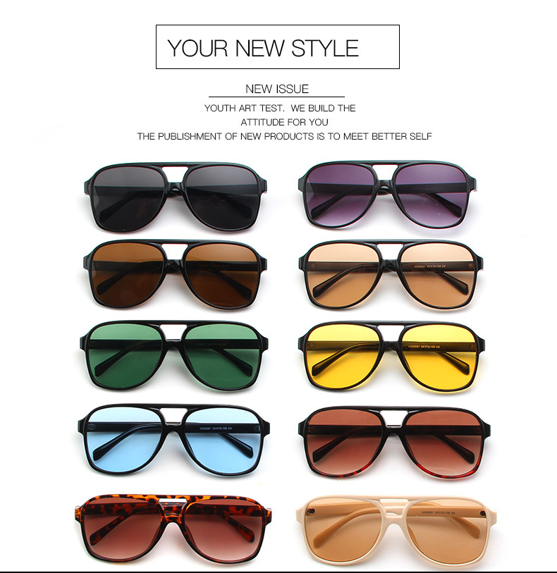 Color Block, Leopard Pattern Women'S Gender Retro Color Block Leopard Ac UV400 Protection Toad Glasses Full Frame Women's Sunglasses