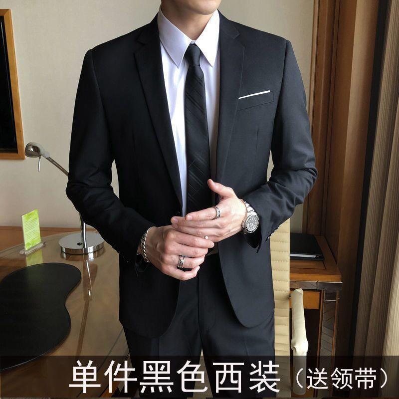 Traje traje chaqueta de los hombres chaqueta de otoño casual de negocios mejor hombre traje novio boda profesional formal desgaste pequeño traje