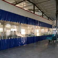 批发洗车店隔水帘 透明PVC推拉帘洗车房防水帘汽车美容4S店防尘帘