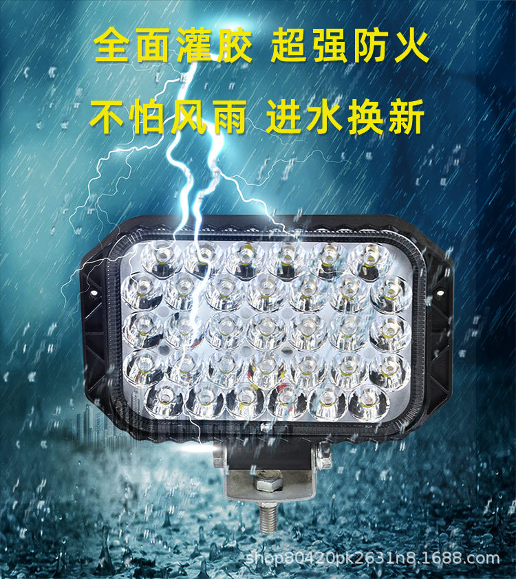 Motorcycle super bright spotlight electric car lights led strong light headlights 12V48v85V external modified battery car lights