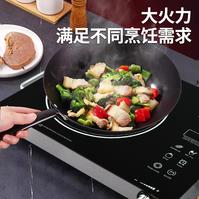 Smart Ceramic Cooker for Home Use 3500W EU/US/UK Regulations 110V/220V Foreign Trade Cross-border Export Small Appliance