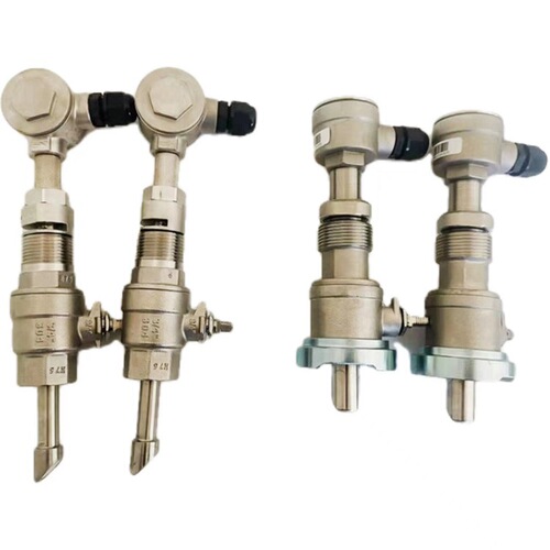 Insertion-type ultrasonic flow meter, liquid partition wall-mounted domestic hot water heat meter, stainless steel sensor