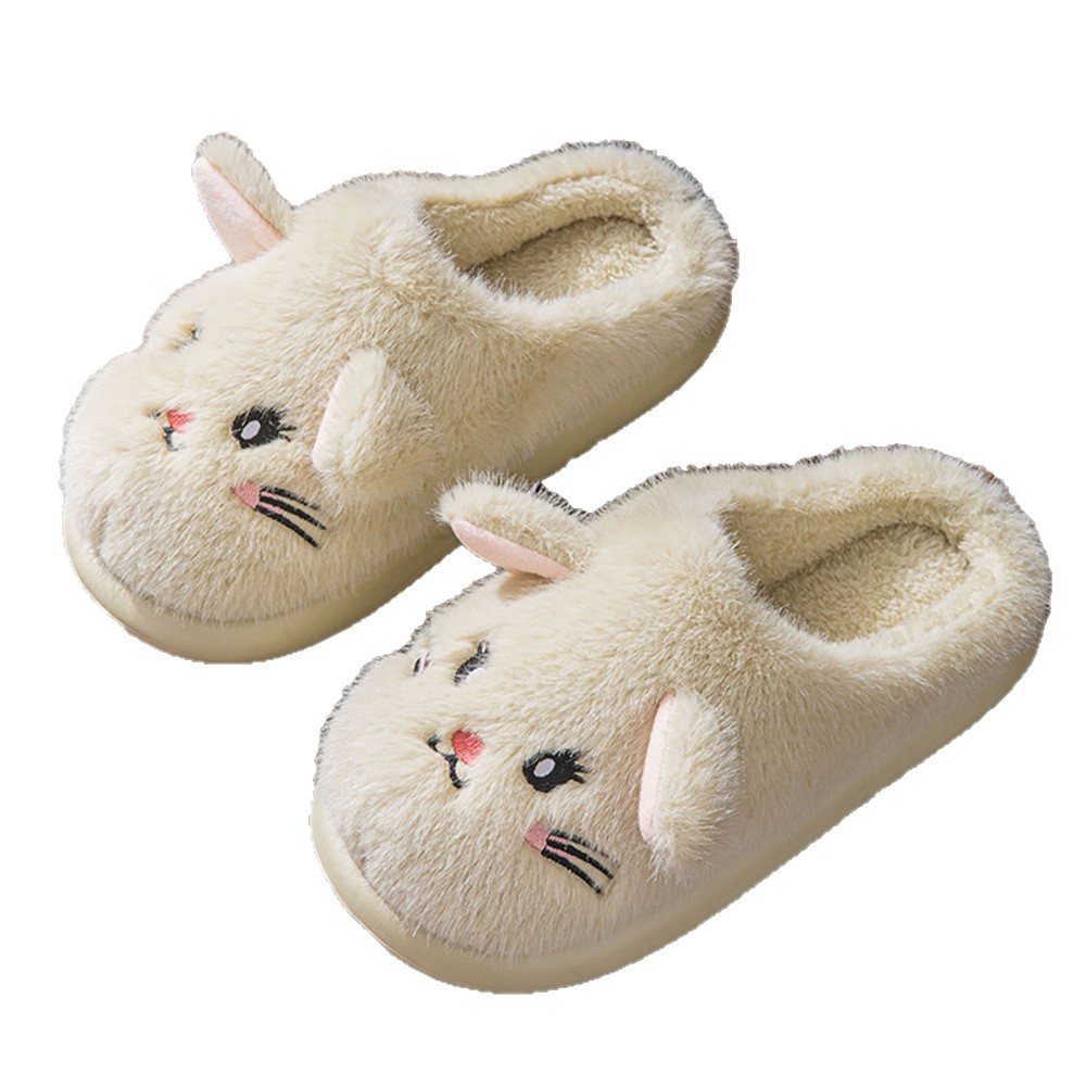 2026 nuevas zapatillas de algodón para gatos para mujeres en el hogar de dibujos animados más zapatillas de peluche calientes zapatillas de algodón para hombres