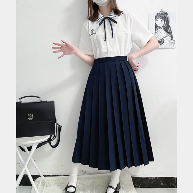 Cyan [pleated skirt] 80cm