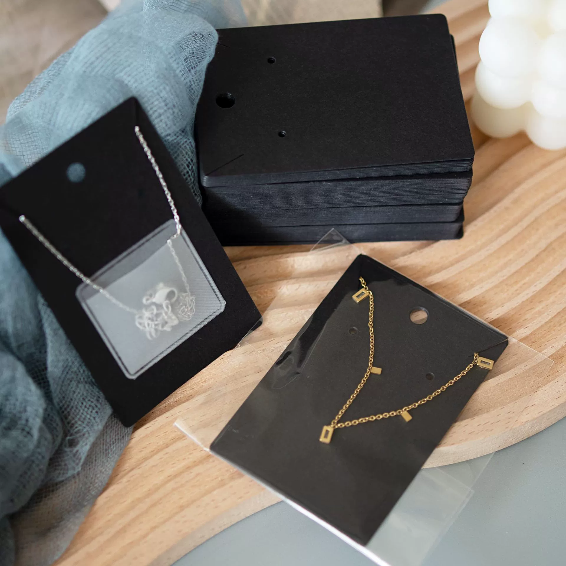 В наличии ювелирные изделия демонстрационная карта ожерелье карта задняя Сумка невидимая сумка для хранения мягкая ПВХ самоклеящаяся сумка Ювелирные изделия DIY аксессуары