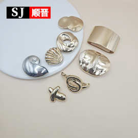 热卖欧美海洋系泳衣比基尼服饰胸前连接扣装饰扣丝巾扣批发