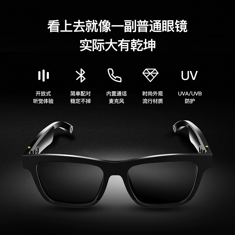 Умные очки, солнцезащитные зарядка линзы G10, bluetooth
