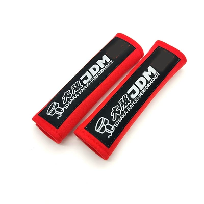 Car seat belt shoulder Seat belt shoulder pad - osaka-jdm-red