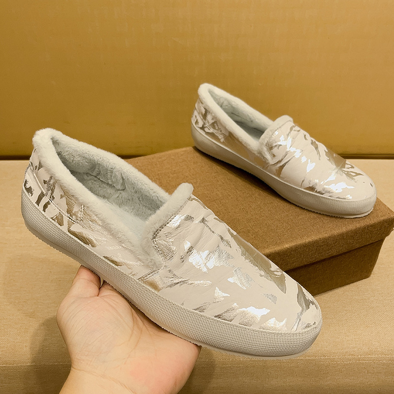 Winterfleece-gefütterte Herren-Loafer, europäische High-End-Modeschuhe mit dicker Sohle und hohem Tragekomfort, Echtleder_voghion.com