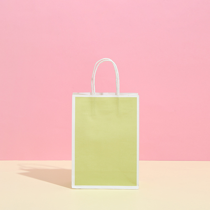 말차 녹색 테두리; 크래프트 종이; 15*8*21