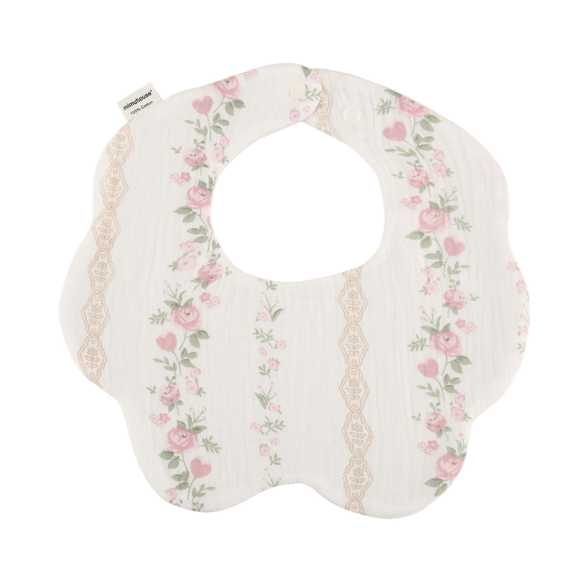 Babero de Pétalos de Gasa para Bebé de Gasa de Algodón, Transpirable, Absorbente de Agua, para Bebés image 20