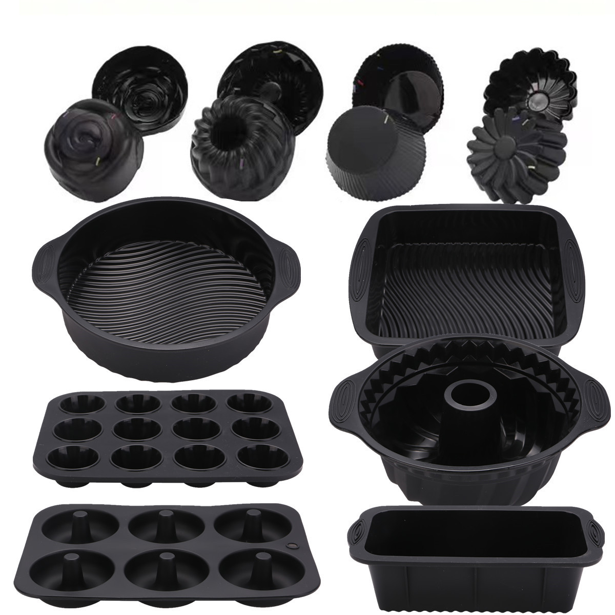 2151g Weight Kitchen Molds Kitchen and drinking utensils 1 Set Quantity Daily Occasion Silica Gel Material Solid Color Pattern Casual Style Casual Solid Color Silica Gel Kitchen Molds 1 Set 无