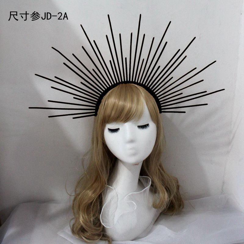 DIY corona material paquete Apolo Sol Dios diadema niños pasarela fotografía foto Ángel tocado material