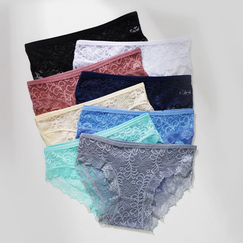 Underwear, sexy trousers, breathable pants, European style, hip-accented