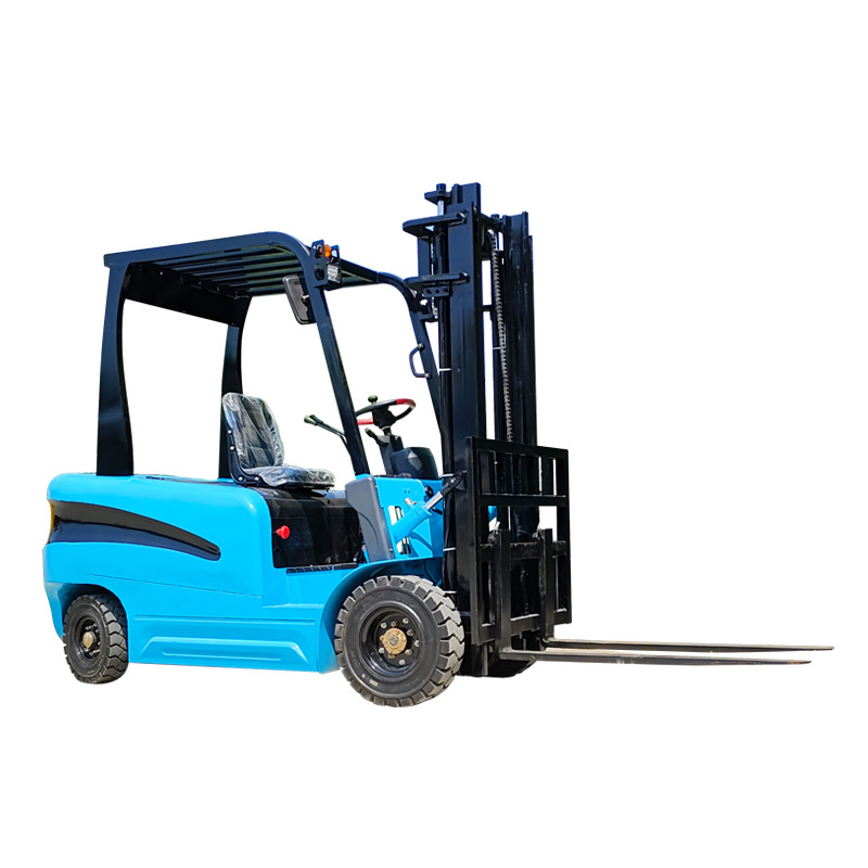 座驾式小型搬运车堆高车四轮电动叉车 厂家批发电动叉车2吨小地牛