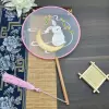 Double-sided embroidery--Moon Rabbit