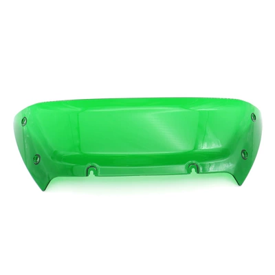 Fltrxse Front Windshield — Motorcycle front windshield - green