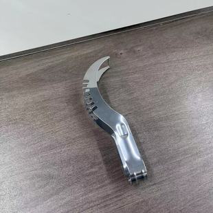 Stainless Steel Watermelon Cutting Multifunctional Slicer and Pulp Extractor Fruit Divider for Cutting Cantaloupe and Watermelon