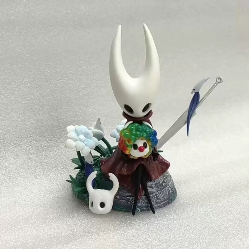 Cross-Border Mining Report Hollow Knight Sitting Posture Wasp Female Green Path Game Peripheral Model Hand-Made Ornaments Boxed
