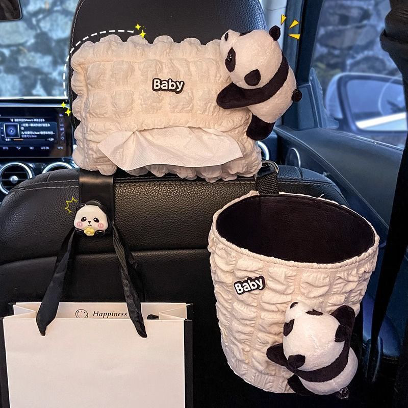 Car tissue box, car tissue holder, armrest box, sun visor, seat hanging type, rear seat, creative and cute tissue bag